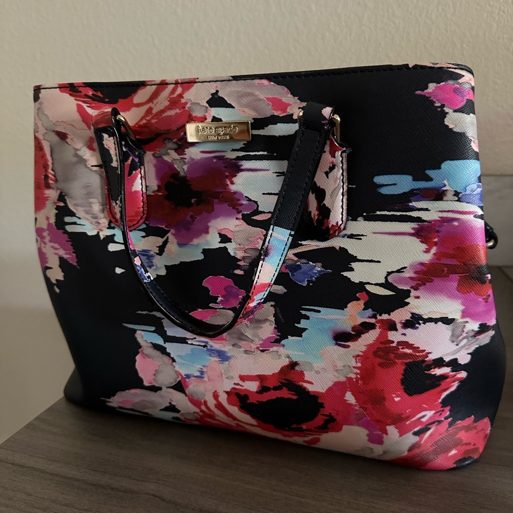 Multi color Kate spade cross body bag